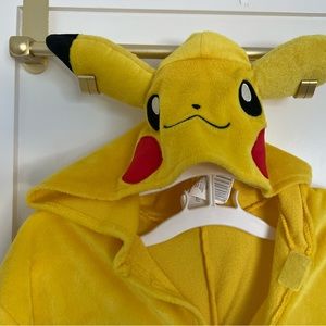 Pokémon Pikachu hooded onesie costume